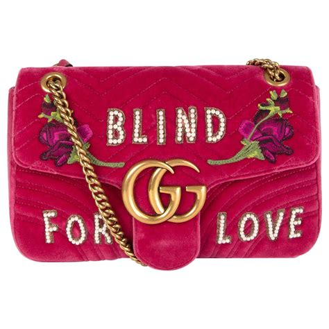 gucci bag blind for love|Gucci blind shoulder bag.